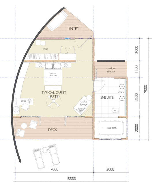 The Royal Meridien Hotel - Typical Over Water Suite