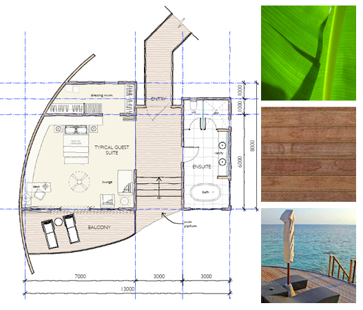 The Royal Meridien Hotel - Typical Over Water Suite